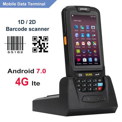 IP65 16G険しい手持ち型PDAの480x800 4インチPDAのアンドロイド7.0