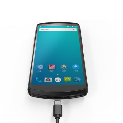 IP66 64bit 5000MAh険しい人間の特徴をもつ手持ち型PDAのセリウムの証明
