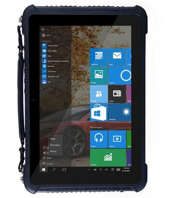 RS232 10000mAhの険しいタブレットのPC Windows 10、BT4.2 10.1インチのWindowsのタブレット