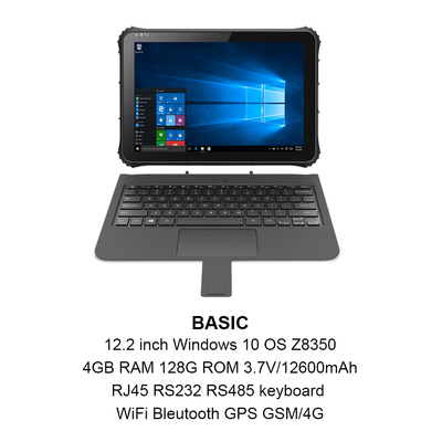 16:10のWindowsのNFCサポートISO/IECが付いている険しいタブレットCPU Z8350