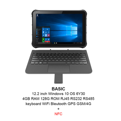 12.2インチ1920x1200 Windows 10の険しいタブレットのIntel CPU 6Y30