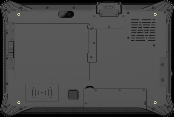 NFC 1D/第2走査器のRUGLINEの産業険しいタブレットWindows 10