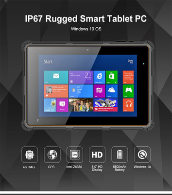 IP67 8インチのタブレットの険しいPC HD Sunglight読解可能な800×1280スクリーン