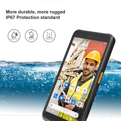 5.7&quot;良質4G + 64G人間の特徴をもつバーコードの走査器NFC PDA手持ち型装置